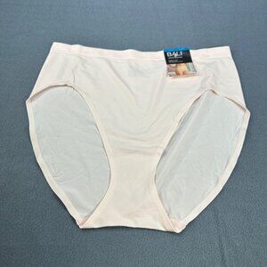 Bali Women's Size 2X 9 Panty Hi Cut Comfort Revolution Easylite Light Pink New